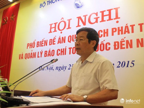 Sẽ xem xét tính đặc thù của các báo Dân Trí, Tuổi Trẻ... khi quy hoạch báo chí - ảnh 1