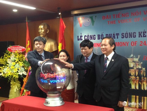 VOV công bố phát sóng Kênh tiếng Anh liên tục đầu tiên tại Việt Nam - ảnh 1
