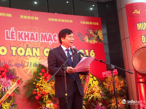Khai mạc Hội Báo toàn quốc 2016 chào mừng ĐH Đảng 12 - ảnh 2