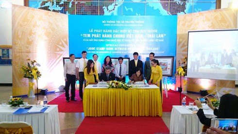Phát hành bộ tem chung Việt Nam – Thái Lan ứng dụng công nghệ cao - ảnh 2