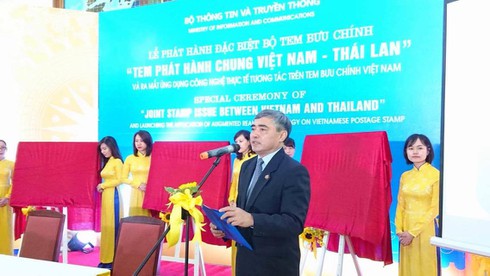 Phát hành bộ tem chung Việt Nam – Thái Lan ứng dụng công nghệ cao - ảnh 1