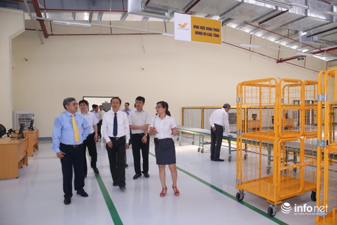 Khai trương Trung tâm Khai thác bưu chính quốc tế tại Sân bay Nội Bài - ảnh 3