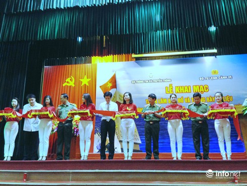 Đưa thông tin chủ quyền biển, đảo đến lực lượng Cảnh vệ tại Hà Nội - ảnh 3