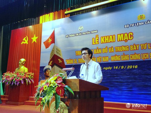 Đưa thông tin chủ quyền biển, đảo đến lực lượng Cảnh vệ tại Hà Nội - ảnh 1