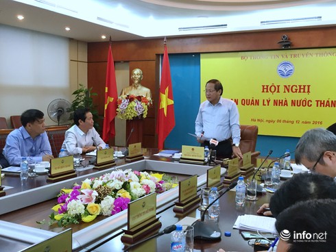 Bộ TT&TT sẽ xem xét xử lý các cơ quan báo chí lấy lại thông tin của nhau sai sự thật - ảnh 1