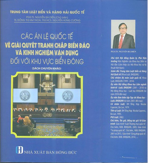 “Cẩm nang” án lệ quốc tế về giải quyết tranh chấp biển đảo - ảnh 1