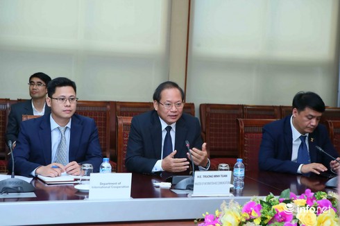 Bộ trưởng Bộ TT&TT và Đại sứ Mỹ cùng gỡ vấn đề