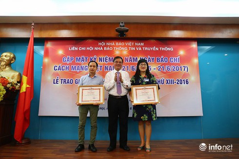 Trao Giải Báo chí Liên chi hội Nhà báo TT&TT lần thứ XIII - ảnh 2