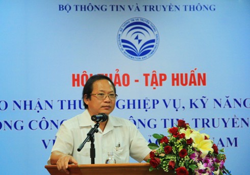 Tăng cường thông tin cho báo chí về vấn đề biển và hải đảo - ảnh 1