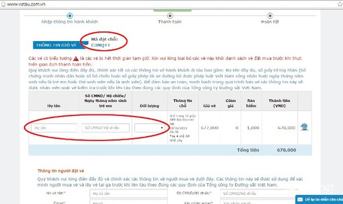 Cách mua vé tàu Tết qua mạng Internet - ảnh 7