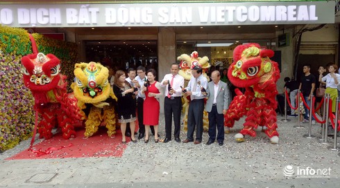 Vietcomreal khai trương Trung tâm giao dịch BĐS tại TP.HCM - ảnh 1