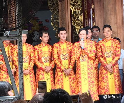 Ngắm Đền thờ Tổ hoành tráng của nghệ sĩ Hoài Linh mới khánh thành - ảnh 5