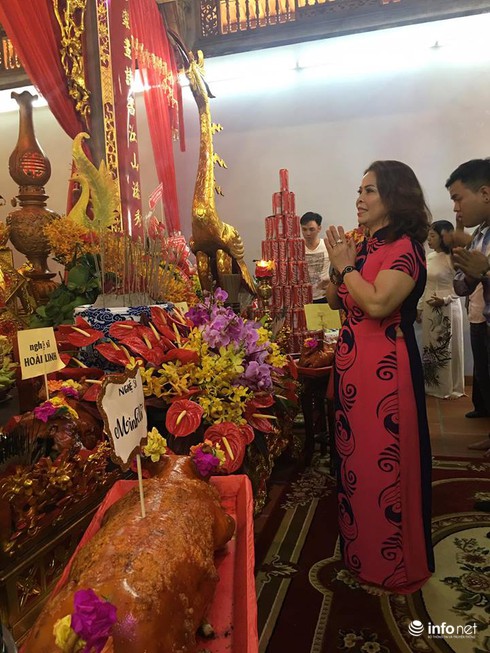 Ngắm Đền thờ Tổ hoành tráng của nghệ sĩ Hoài Linh mới khánh thành - ảnh 9