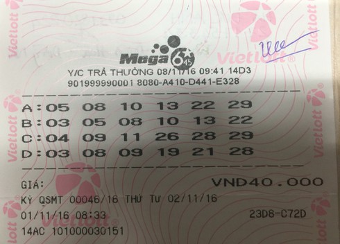 Vietlott bí mật trao thưởng cho người trúng giải độc đắc gần 65 tỷ đồng - ảnh 2