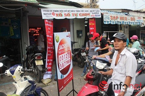 Phát hiện một điểm bán vé số Vietlott “chui” tại Đồng Tháp - ảnh 1