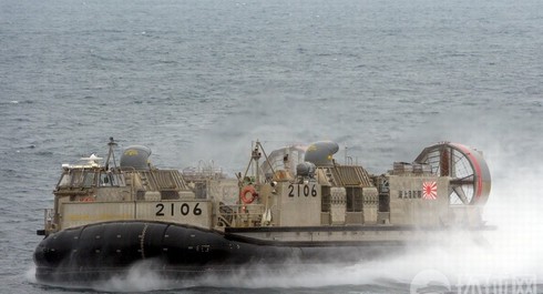 Chùm ảnh: Nhật Bản biểu dương lực lượng Hải quân - ảnh 8