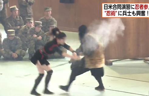 Ninja Nhật Bản vung kiếm thị uy 1.000 lính Mỹ - ảnh 7