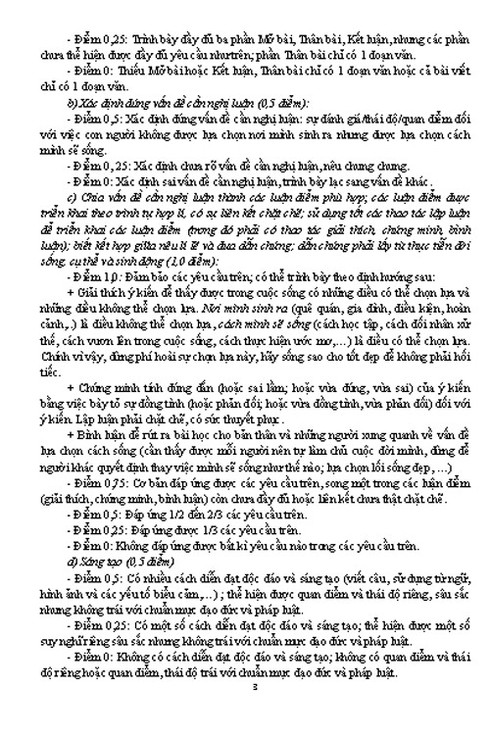 TPHCM: Đề thi thử và đáp án môn Ngữ văn - ảnh 6