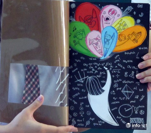 Xúc động những tấm thiệp handmade tri ân thầy cô - ảnh 8