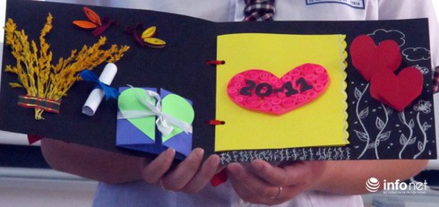 Xúc động những tấm thiệp handmade tri ân thầy cô - ảnh 9