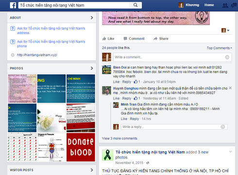 Giả danh website nhân đạo để mua bán nội tạng người - ảnh 1