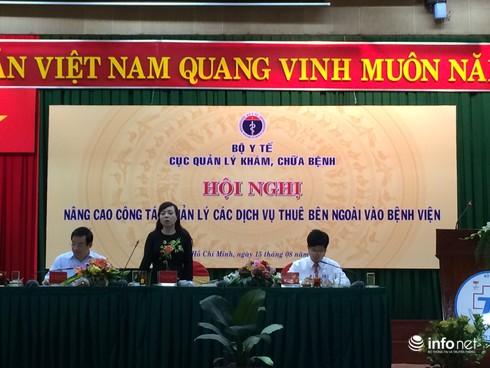 Bệnh viện lúng túng với dịch vụ thuê khoán ngoài, Bộ Y tế vào cuộc? - ảnh 1