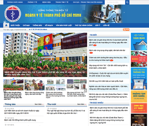 TP.HCM: Chuẩn bị triển khai cổng thông tin điện tử ngành y tế - ảnh 1