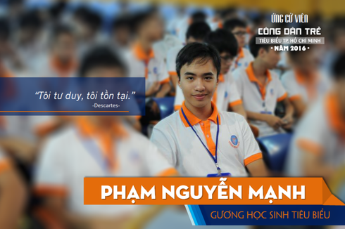 Thành tích đáng nể của nam sinh là ứng viên Công dân trẻ tiêu biểu TP.HCM - ảnh 1