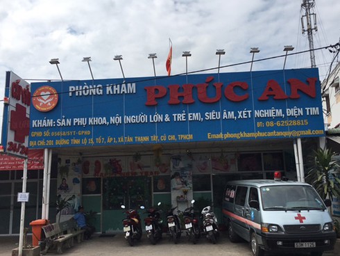 Đình chỉ phòng khám Phúc An khiến bệnh nhi tử vong sau tiêm - ảnh 1