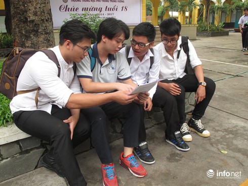 TP.HCM: Kết thúc thành công kỳ thi THPT quốc gia 2017 - ảnh 1