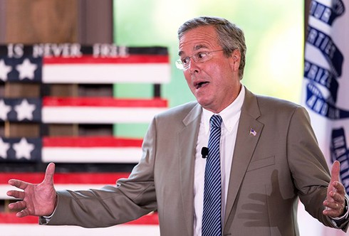 Jeb Bush: Tôi sẽ xây dựng lại quân đội ngay sau khi đắc cử Tổng thống Mỹ - ảnh 1