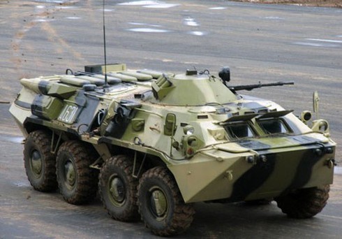 'Cú bắn' của xe bọc thép BTR-82A đã vượt khỏi biên giới Nga - ảnh 5