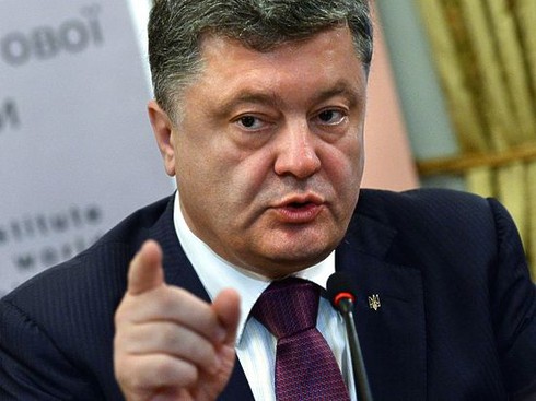 Tổng thống Poroshenko bị