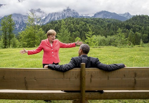 Báo Đức: 2015 là năm thành công đối với Obama và Putin, thất bại với Merkel - ảnh 1