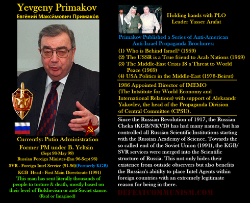 E. Primakov - Người giúp Nga chấm dứt