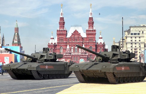9 “siêu tăng” Armata sẽ duyệt binh trên Quảng trường Đỏ ngày 9/5 - ảnh 1