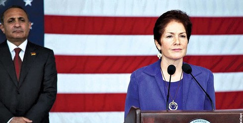 Đại sứ Mỹ tại Kiev nêu điều kiện tổ chức bầu cử ở Donbass - ảnh 1