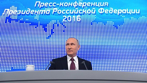 Họp báo thường niên: Putin kể về giai đoạn cuối của chiến dịch giải phóng Aleppo - ảnh 1