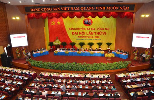Đại hội Đảng bộ tỉnh Bà Rịa - Vũng Tàu lần thứ VI chính thức khai mạc - ảnh 2
