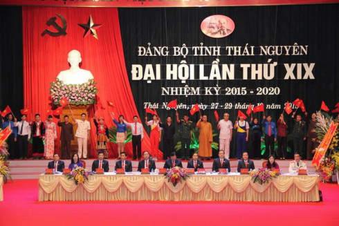 Thái Nguyên khai mạc Đại hội Đảng bộ tỉnh lần thứ XIX - ảnh 3