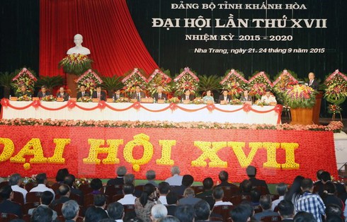 Khánh Hòa: Nhiều ý kiến đóng góp vào dự thảo văn kiện Đại hội Đảng lần thứ XII - ảnh 1