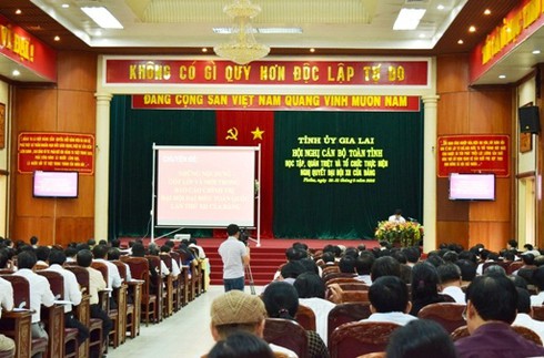 Gia Lai: Đưa nghị quyết đại hội Đảng XII vào cuộc sống - ảnh 1