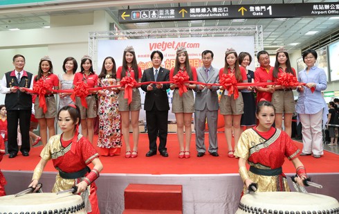Vietjet tưng bừng khai trương đường bay TP.HCM – Đài Nam - ảnh 3