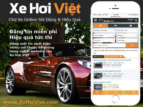 XeHoiViet.com - Chợ xe online sôi động và hiệu quả - ảnh 1