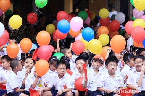 Khai giảng thế nào để con trẻ được vui đúng nghĩa - ảnh 1