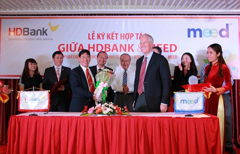 HDBank và Meed ký kết hợp tác về gói sản phẩm dịch vụ Meed - ảnh 2
