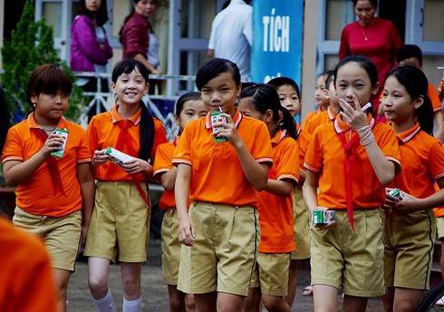 Vinamilk tiên phong trong sữa học đường, vì một Việt Nam vươn cao - ảnh 4