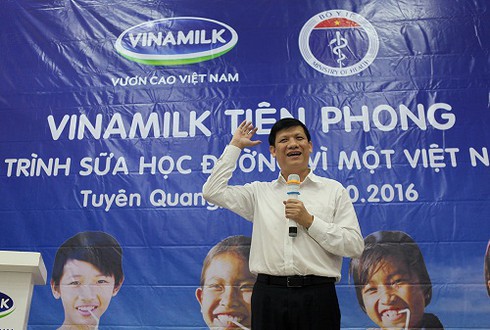 Vinamilk tiên phong trong sữa học đường, vì một Việt Nam vươn cao - ảnh 2