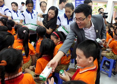 Vinamilk tiên phong trong sữa học đường, vì một Việt Nam vươn cao - ảnh 5