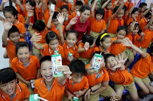 Vinamilk tiên phong trong sữa học đường, vì một Việt Nam vươn cao - ảnh 7
